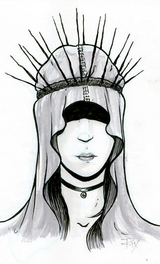 Inktober crown